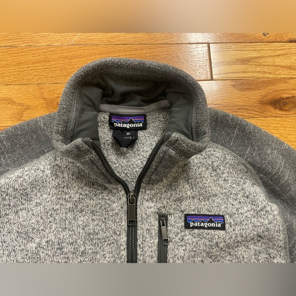 PATAGONIA MEN'S BETTER SWEATER 1/4 ZIP IN HEATHER GREY SIZE X-SMALL - Picture 5 of 5